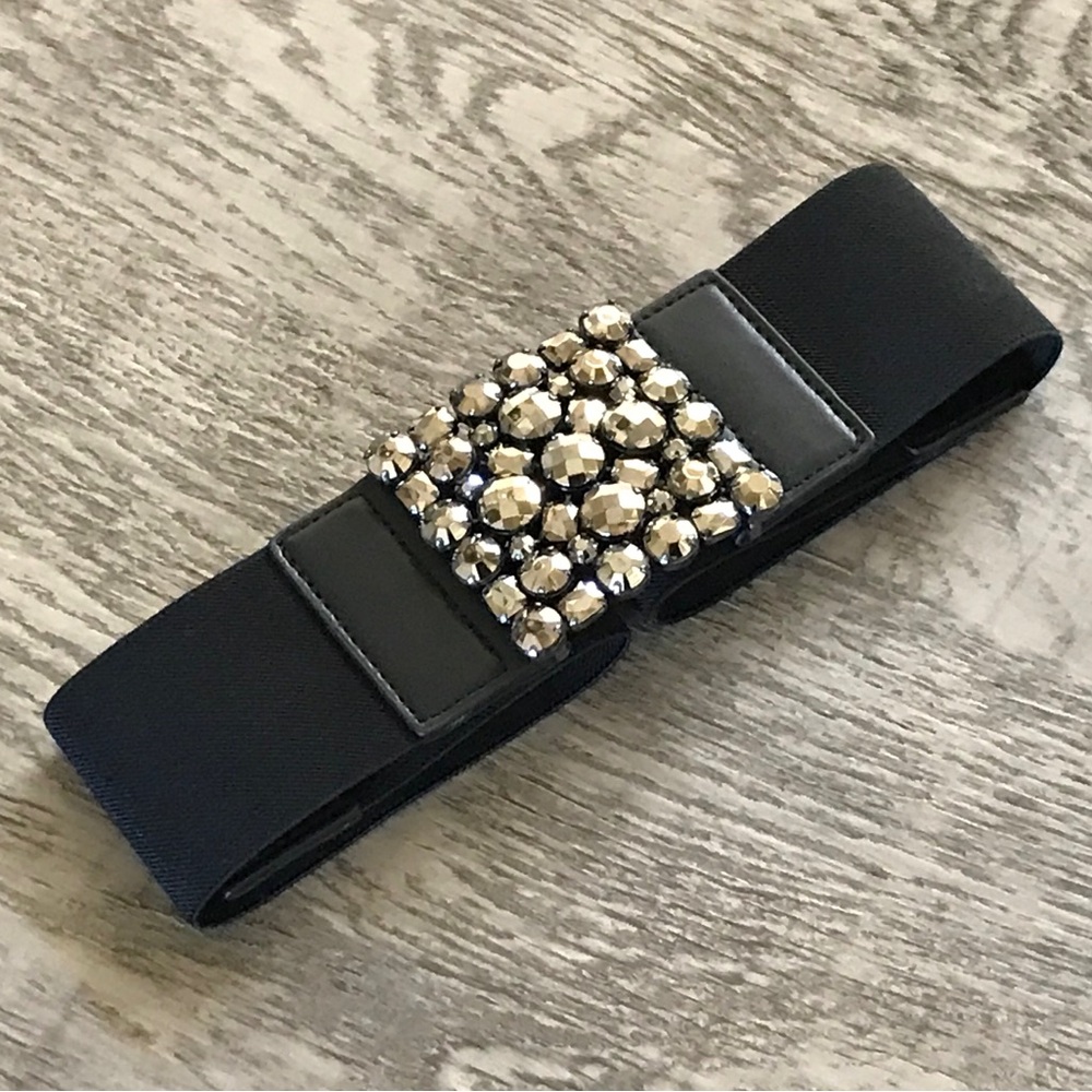 BCBG MaxAzria Y2K Jeweled Belt